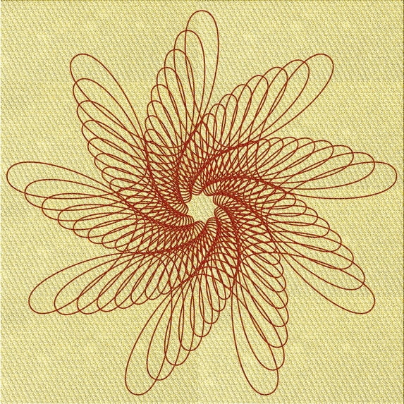 Ahgly Company Machine Washable Indoor Square Transitional Sun Yellow Area Rugs, 7' Square