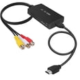 thumbnail image 1 of Convertidor Rca A Hdmi, Adaptador Compuesto A Hdmi De 1080p, 1 of 4