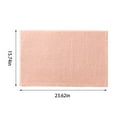 thumbnail image 3 of Vrorvz Non-Slip Microfiber Shag Bathroom Rug Mat Soft Plush Bath Rug for Bathtub and Shower Absorbent Machine Washable Quick Dry with Non-Slip PVC Bottom Protects Floors, 3 of 8