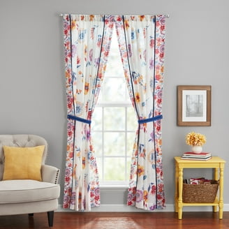 The Pioneer Woman Country Garden Floral Curtains 40x84 2 Piece