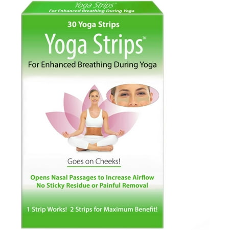 Stuffy Nose Solutions Yoga Strips 30 ea (Best Way To Relieve Stuffy Nose)