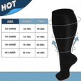 thumbnail image 2 of Xxl-5xlSportCompressionStockingsSupportStockingsTravelStockingsThrombosisStockings, 2 of 5