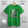 thumbnail image 3 of Minecraft Boys' Happy 6th Birthday Graphic T-Shirt, Kelly Green,, 3 of 9