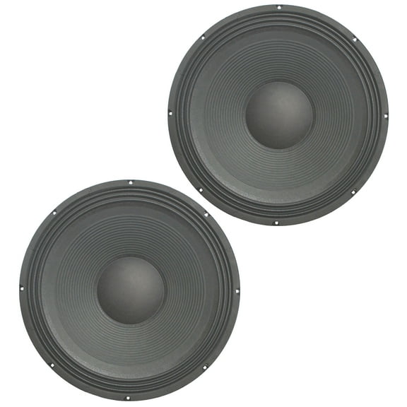 2x Harmony HA-P18"WS8 Raw Replacement 18" Pro PA 1200W Sub Speaker 8 Ohm Woofer