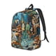 thumbnail image 1 of Easygdp Whimsical Cats Night Cafe Mochila de Lona Resistente para Laptop, Compatible con Laptops de 15 a 17 pulgadas, Ideal para Escuela, Trabajo y Viajes-Medium, 1 of 5