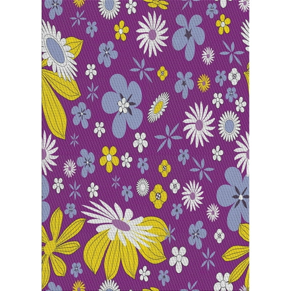 Ahgly Company Machine Washable Indoor Rectangle Transitional Silver Pink Area Rugs, 3' x 5'