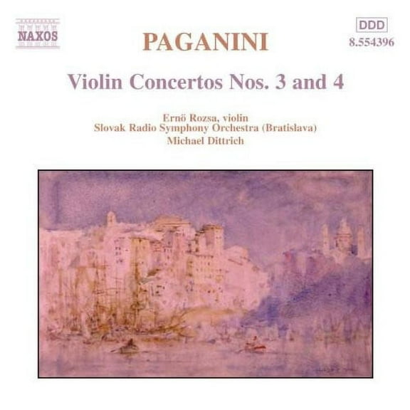 Erno Rozsa - Violin Concertos 3 & 4 - Music & Performance - CD