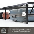 thumbnail image 3 of Open Box Hercules Folding Metal Bed Frame, 14 Inch Mattress Foundation, Queen, 3 of 10