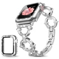 thumbnail image 1 of Correa de reloj Mesime compatible con Apple de 38 mm a 45 mm con funda, 1 of 7