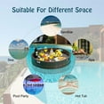 thumbnail image 5 of Glory Patio Large Round Serving Tray for Pool Floats, Sandbars, Spas, Parties, 5 of 7