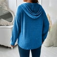 thumbnail image 4 of ZJXFGS Plus Size Sweaters for Women Oversized Knit Sweaters Womens Plus Size Tops Loose Pullover Tunic Sweater Blue 2XL, 4 of 4