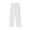 White, variant on High Waist Straight Leg Denim Pants Women Polyester Fabric Wrinkle Free Loose Fit Washed Street Style Autumn Fashion