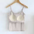 thumbnail image 5 of YHAJDS Sleepwear Set for Women Pajamas for Women Solid Color Built In Bra Camisole Loungewear, 5 of 5