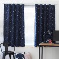 thumbnail image 1 of SDNall sky Curtain Tulle Window Voile Drape Valance 1 Panel Fabric, 1 of 9