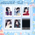 thumbnail image 1 of Mini tarjetas de famosos del mundo del entretenimiento coreano: Choi Soo-bin, Seo Min-ho, Jisoo, Jennie, Cortis. Colección de polaroids firmadas., 1 of 6