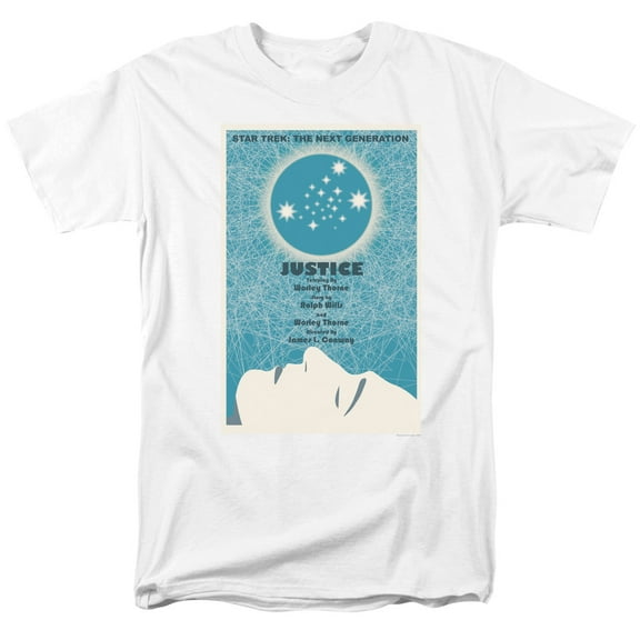 Star Trek - Tng Season 1 Episode 8 - Adult Unisex Short Sleeve T-Shirt - White