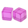 thumbnail image 3 of 25 Piezas D6 Dados en Blanco Transparentes Púrpura Transparente, 3 of 7
