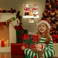 thumbnail image 3 of Santa Claus & Mrs. Claus Christmas Campfire Flickering NightLight,Cute Swivel Plug-in Figurine Lamp for Holiday Decor, Indoor. Campfire Night Light with Flicker Bulb,Figurine Light, 3 of 7