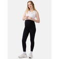 thumbnail image 6 of Ingrid & Isabel For Every Belly Women's Maternity Fleece Lined Leggings, Sizes S-XXL, 6 of 8