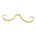 thumbnail image 2 of Anillo de tabique Strade Fareast Limited bigote joyería única para el cuerpo oro, 2 of 8