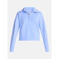 thumbnail image 5 of Avia Women's and Women's Plus Quarter-Zip ScubaKnit Pullover, Sizes XS-4X, 5 of 5