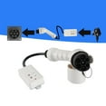 thumbnail image 3 of Enchufe de carga para RV, enchufe de carga, 16A, 10A, 220V, adaptador para RV al aire libre blanco Zulema Convertidor de enchufe, 3 of 4