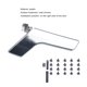 thumbnail image 2 of Scienceny Manija de la puerta Interior del automóvil Tiradores de plástico Kits de reparación Sedan Wagon Vehículo Accesorios Componentes Mantenimiento Vehículos, repuestos y accesorios Mis Scienceny VI018577-00B, 2 of 6