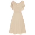 thumbnail image 2 of Robe de Cocktail Formelle pour Femmes, Demoiselle d'Honneur, Taille Haute, Fête, Bal, Gala, 2 of 5