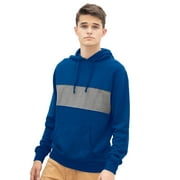 Premium Cotton Blocked Fleece Pullover Hoodie