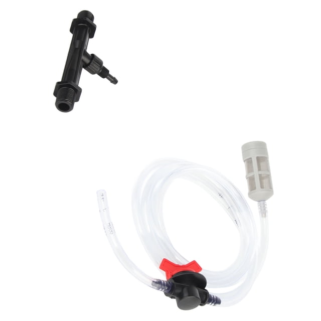 Efficient Plastic Fertilizer Injector for Lawn Garden Farm, All In One Design, Easy Operation with Drip Irrigation