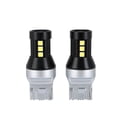 thumbnail image 2 of Kenally Bombilla de aluminio para coche, 2 piezas, 21SMD, repuesto Universal desmontable, resistente al calor, lámpara de señal de giro de advertencia Bombillas para automóviles Base 7740 Kenally VI017609-03B, 2 of 6