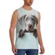 thumbnail image 2 of Fotbe Adorable Puppy Portrait Men's Camiseta sin Mangas Estampada para Hombres, Playera Casual para Gimnasio, Entrenamiento, Playa-XX-Large, 2 of 7