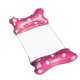 thumbnail image 1 of Flotador de natación inflable TUNC hamaca de agua plegable rojo rosa, 1 of 5