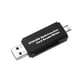 thumbnail image 2 of Kearding Lector de tarjetas de la cámara del teléfono móvil OTG Tarjeta TF a USB micro USB 2 en 1 Adaptador Plástico ABS de alta velocidad Type3 NO3, 2 of 6