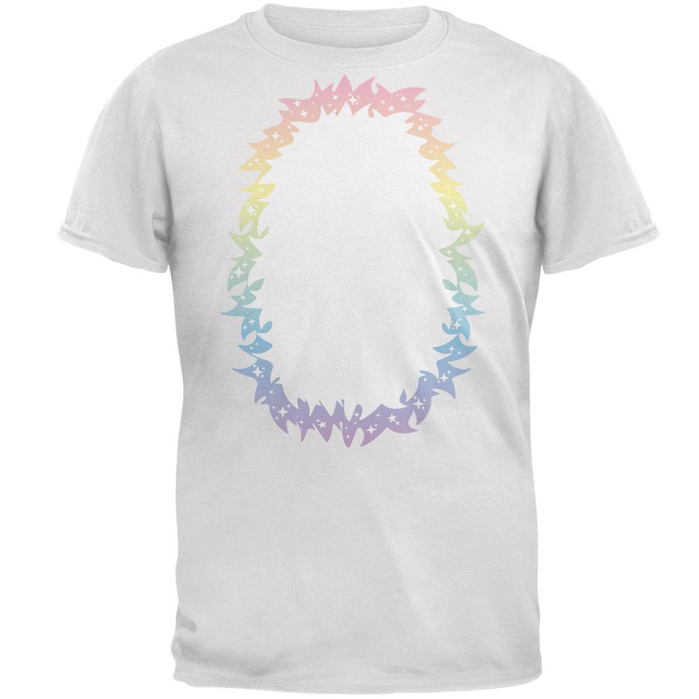 Halloween Unicorn Costume Rainbow Pony Mens T Shirt White MD - Walmart.com - Walmart.com