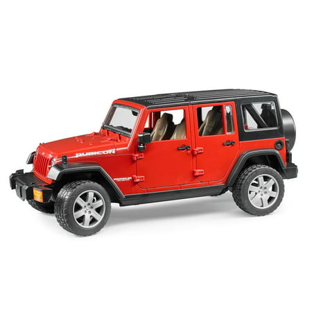 1/16th Red Jeep Wrangler Rubicon by Bruder (Best Jeep Wrangler Rubicon)