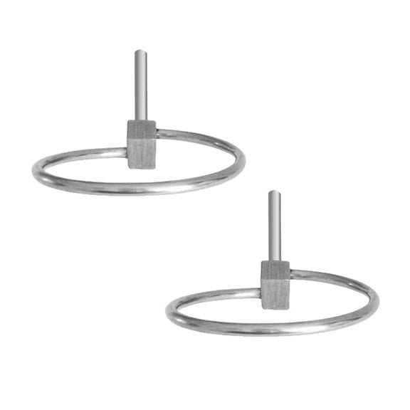 2 Pcs 4.0mm Hardware Pins for Boat Kayak Canoe Trailer Tractor Trolley Horsebox