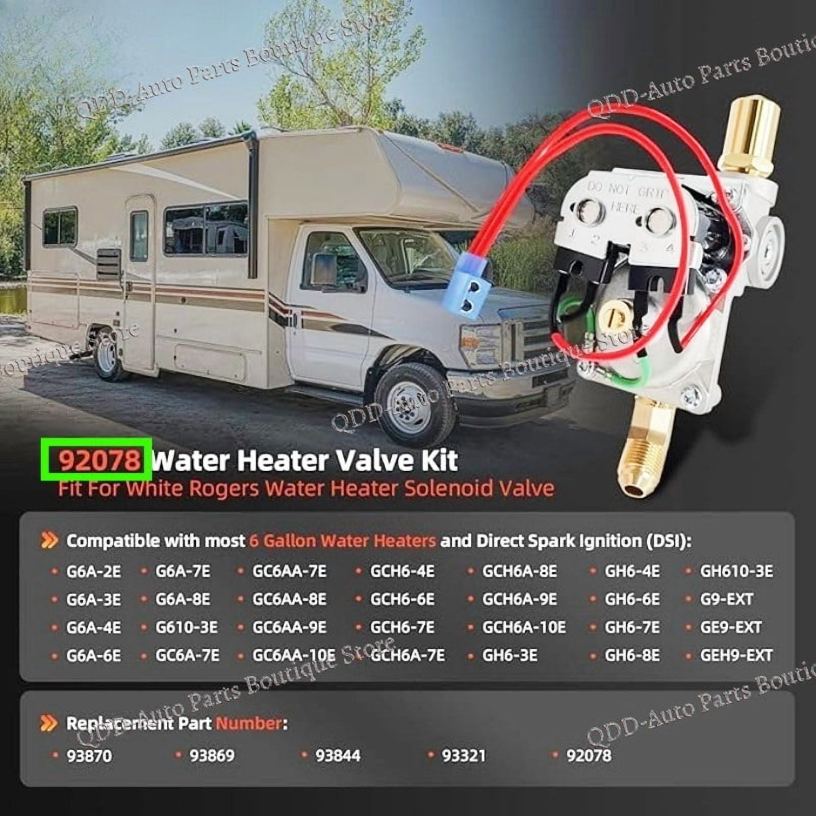 6 10 Galllon 92089 92078 Gas Water Heater Solenoid Valve Assembly For Atwood RV Water Heater LP Propane Control GH610-3E