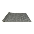 thumbnail image 2 of Ahgly Company Indoor Square Abstract Gray Modern Area Rugs, 4' Square, 2 of 4