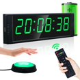 thumbnail image 1 of Reloj temporizador de gimnasio YZ Gym para el hogar con botón de inicio/parada y control remoto, 1 of 6