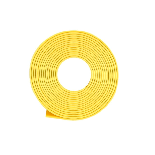Unique Bargains Tube Rétractable à la Chaleur 1/2 Pouce(13mm) 2:1 Tube Rétractable à la Chaleur 3.3 Pieds Jaune