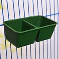thumbnail image 3 of Bird Feeder Drinking Water Cups Plastic Hanging Food Bowls with Hooks for Cage, 3 of 10