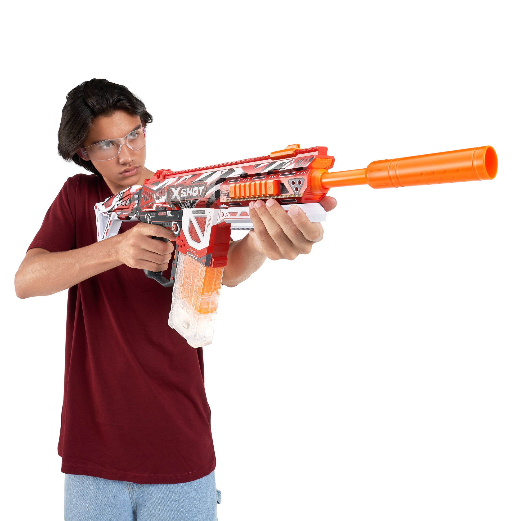 XSHOT Hyper Gel HPG-700 (20,000 Gel Pellets) Motorized Outdoor Gel Blaster by ZURU for Ages 14+