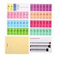 thumbnail image 1 of EeaseCA 2Pcs Universal Piano Introduction Sticker Practical Piano Comparison Sticker, 1 of 8