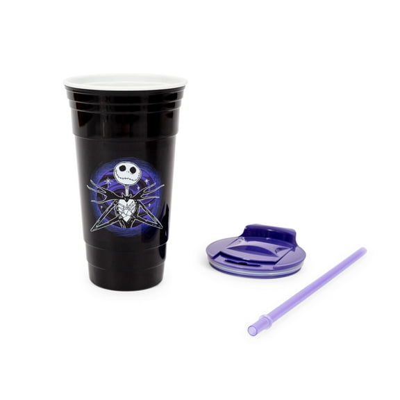 Disney The Nightmare Before Christmas Tumbler with Lid and Straw | 32 Ounces