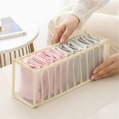 

Vikudaty Collapsible Compression Underwear Storage Box Bra Panties Socks Storage Box 2022 home decor
