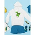 thumbnail image 7 of Cute Green Dragon Hoodie Juniors -Image by Shutterstock,  Small, 7 of 7