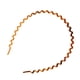 thumbnail image 1 of Diadema de Pelo Plástica Ondulada Colcomx Herramienta de Peinado marrón 1, 1 of 8