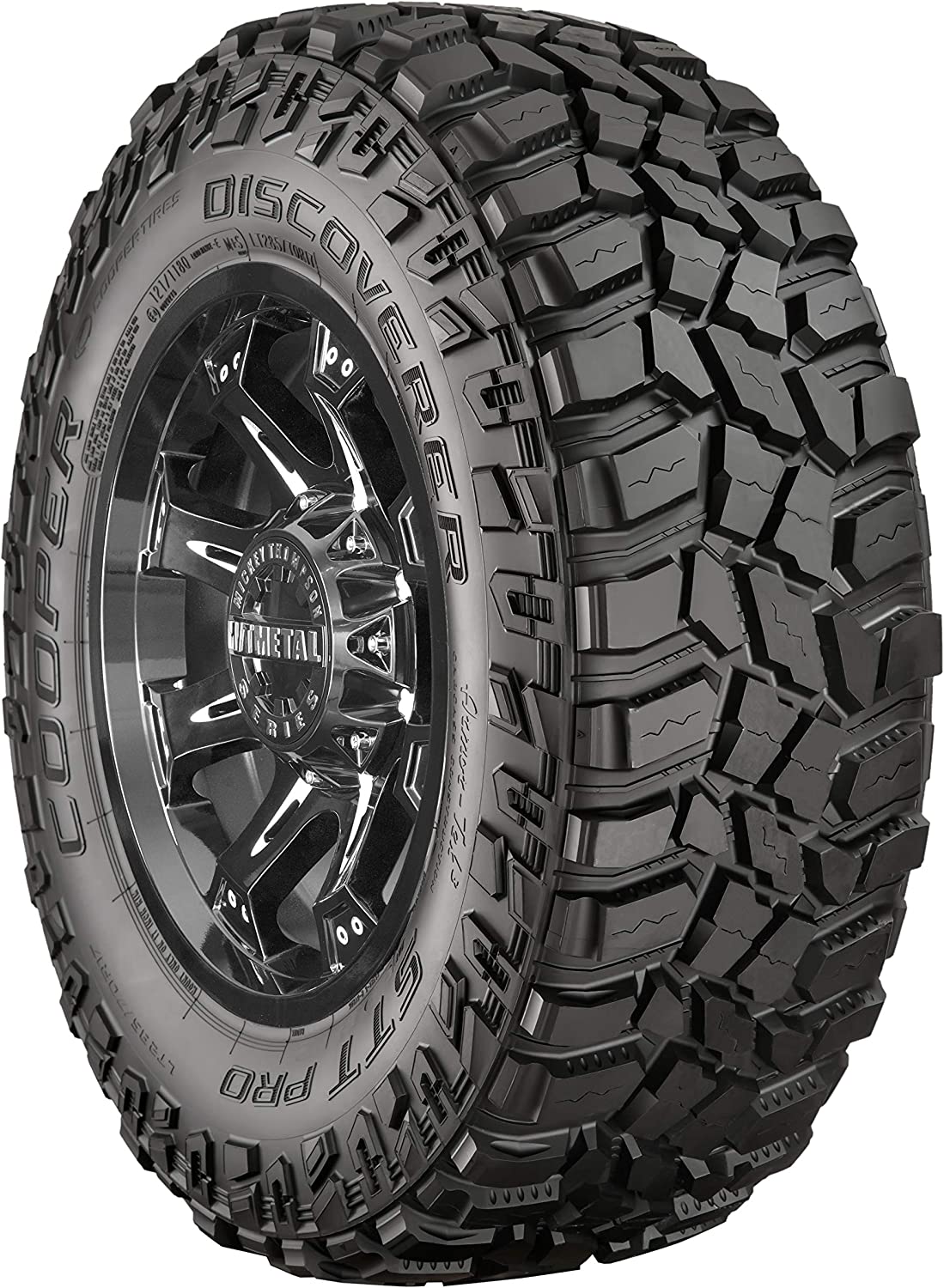 Cooper Discoverer STT Pro Off-Road Mud Terrain Tire - 37X13.50R17 LRE/10ply
