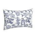 thumbnail image 2 of EasygdpWorld Travel2 Polyester Fiber Double-Sided Pillowcase,Super Soft,Comfortable And Luxurious Pillowcase,Not Easy To Break Or Deform- 14"X20", 2 of 9